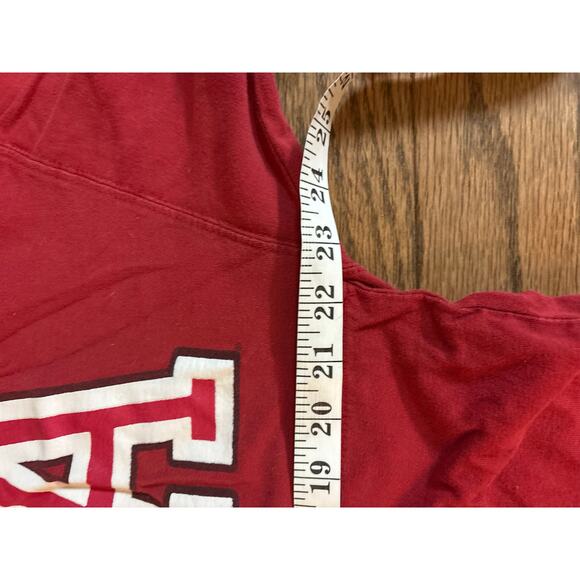 Alabama Crimson Tide Shirt Womens Small Red Long Sleeve Spirit Jersey Style - Picture 5 of 7